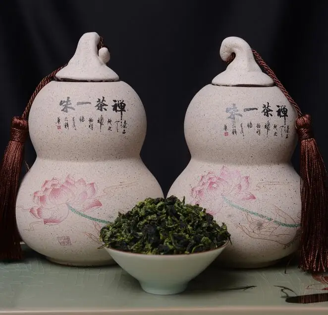 Premium Ceramic cans New Tea TiKuanYin Tea 180g Oolong Tea Anxi Tieguanyin lose weight New Year