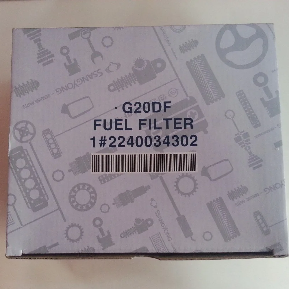 OEM 2240034302 топливный фильтр для Ssangyong korando KORANDO C + G20DF 2012 ~ #2240034302|Топливные фильтры| |