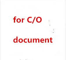

extra fee for C/O document for laptop