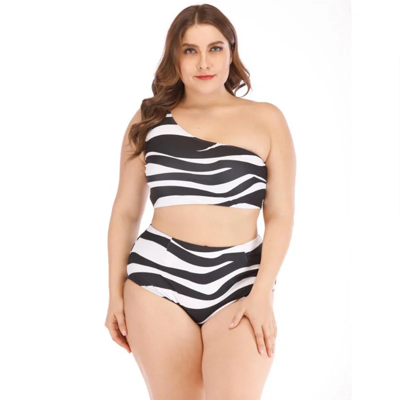 CATTLEYA 4XL большой плюс размер купальник женский сексуальный из двух частей