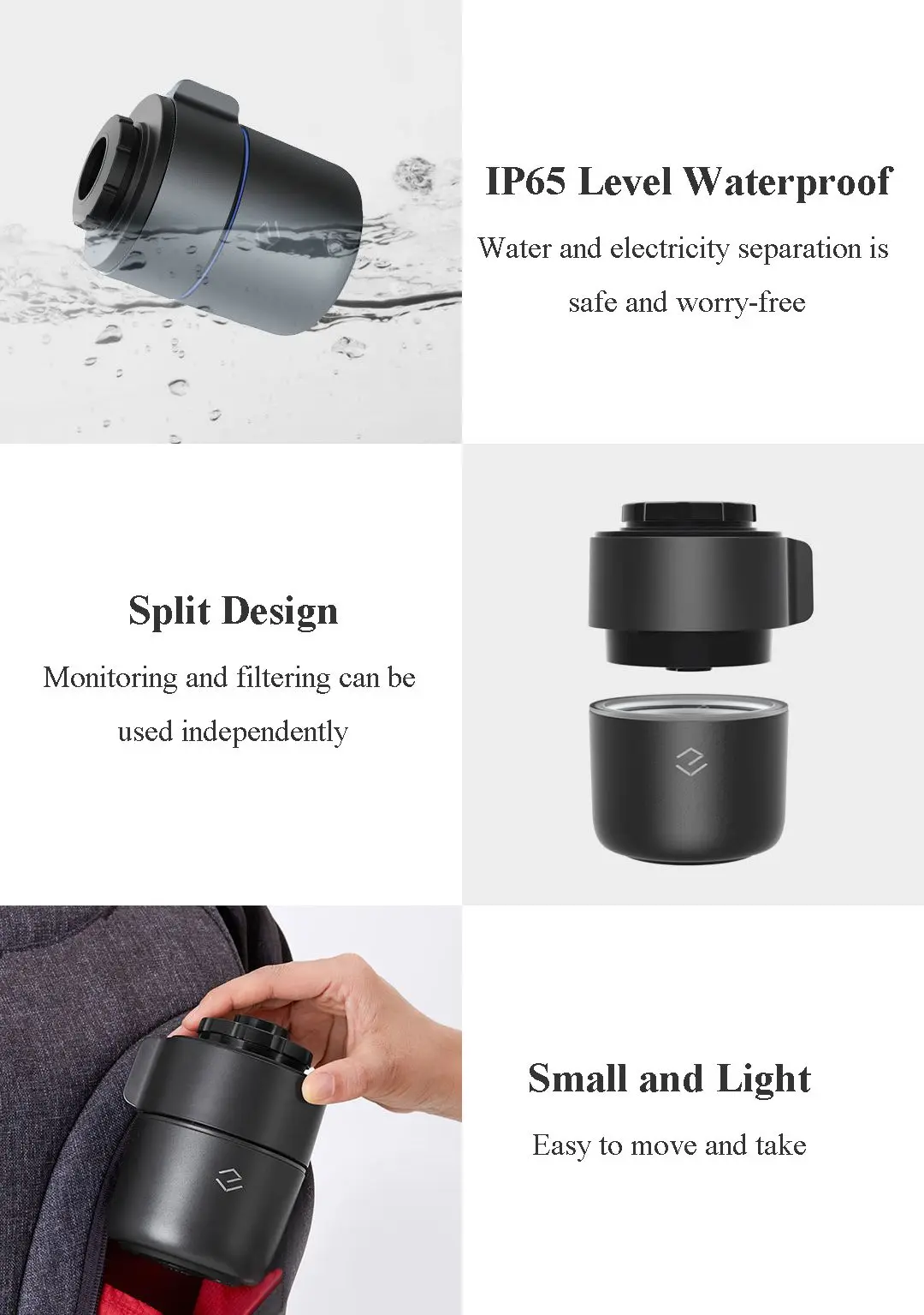 XIAOMI Yimu Smart APP Monitoring Water Purifier Faucet Kitchen Water Purifier Electric Water Water Faucet Home Sewage Filter