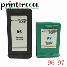 2pcs For hp 96 97 Ink Cartridge PhotoSmart 8100 8450 2610 2710 8750 For hp Deskjet 5740 6540 6840 9800 printer for hp96 2pcs For hp 96 97 Ink Cartridge PhotoSmart 8100 8450 2610 2710 8750 For hp Deskjet 5740 6540 6840 9800 printer for hp96