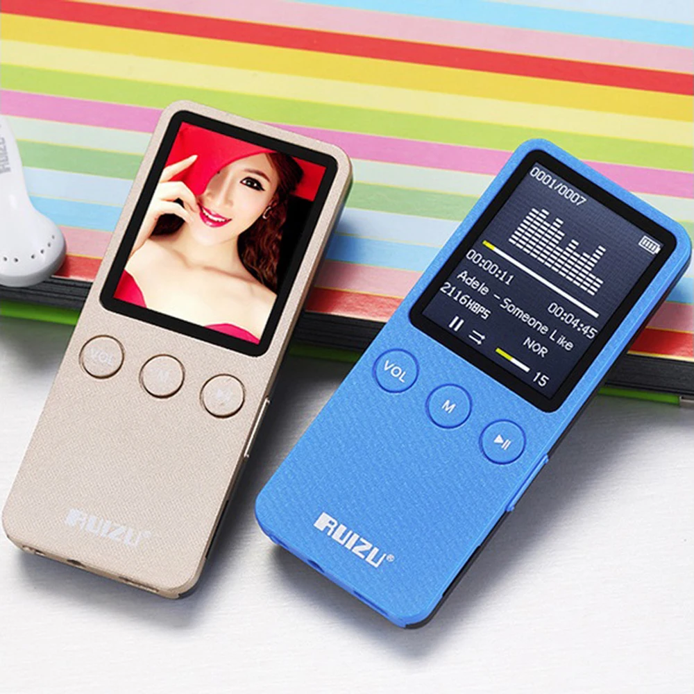 Ruizu X08 Lossless Flac hi fi музыкальный hifi аудио мп 3 мп3 плеер модуль медиаплеер