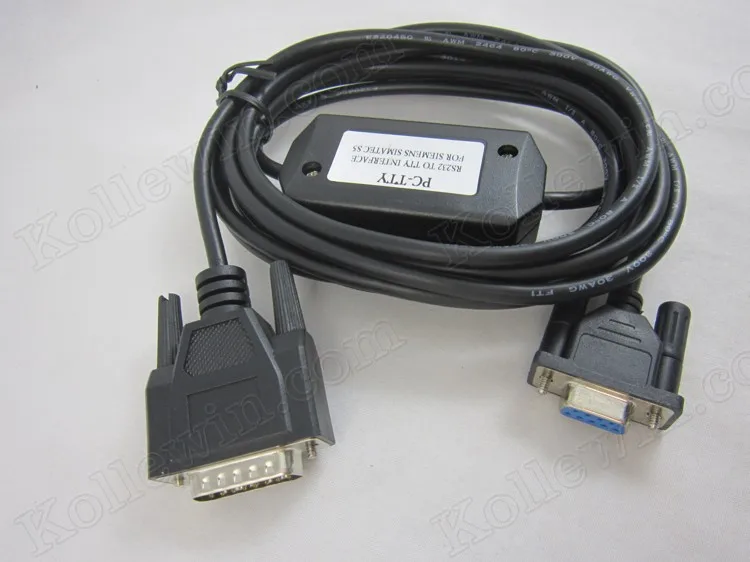 Freeship Pc Tty Pc Tty Rs232 S5 Cable 6es5734 1bd Db15 6es5 734 1bd S5 Plc Adapter Pc Tty Simatic S5 734 1 Cable Electrical Wires Aliexpress