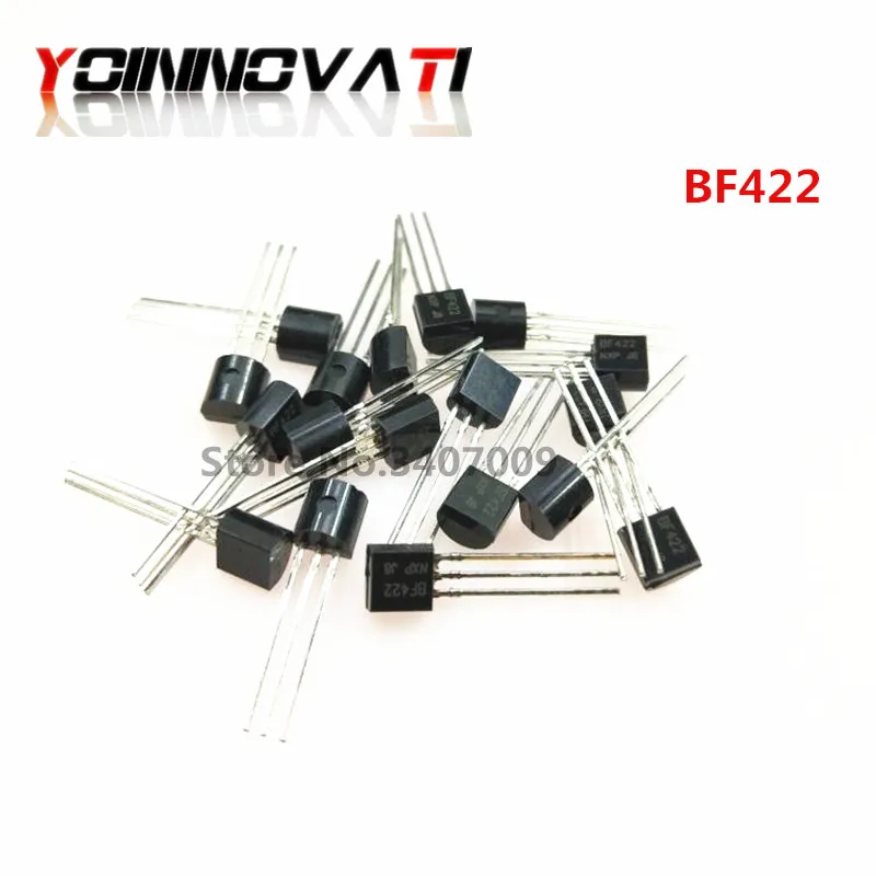 100 шт./лот Новинка Триод TO-92 BF422 F422 bf422 250V/0.1A Силовые транзисторы NPN подзаряжаемая |