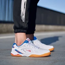 Оригинальная обувь «воин бадминтон» для мужчин и женщин; Zapatillas Deportivas; Нескользящая дышащая обувь для настольного тенниса