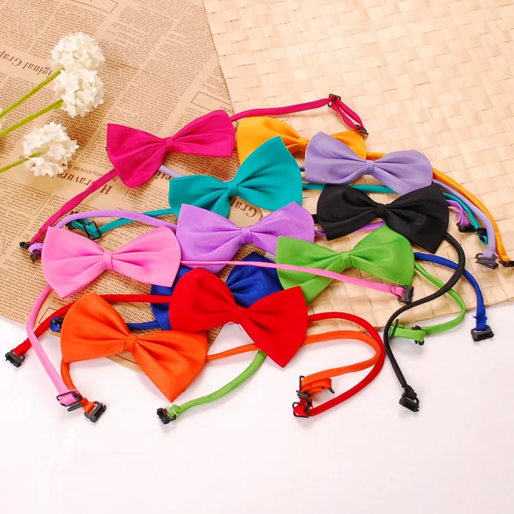 US $174.80 New Pet Dog Bowties Dog Collar neckties Dog Ties Adjustable Pet Grooming Products Dog Accessories Cute Gift