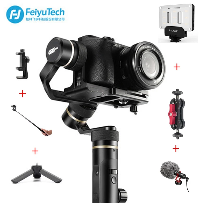 FeiyuTech Feiyu G6 плюс брызг ручной Gimbal стабилизатор для смартфонов Gopro hero беззеркальных