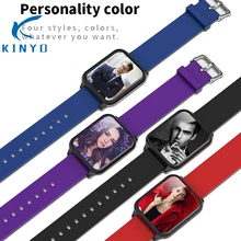 Индивидуальный цвет, четыре стиля, браслет, мониторинг сердечного ритма, смарт-браслет, трекер сна, подсчет шагов, умный Браслет pk mi Band 3