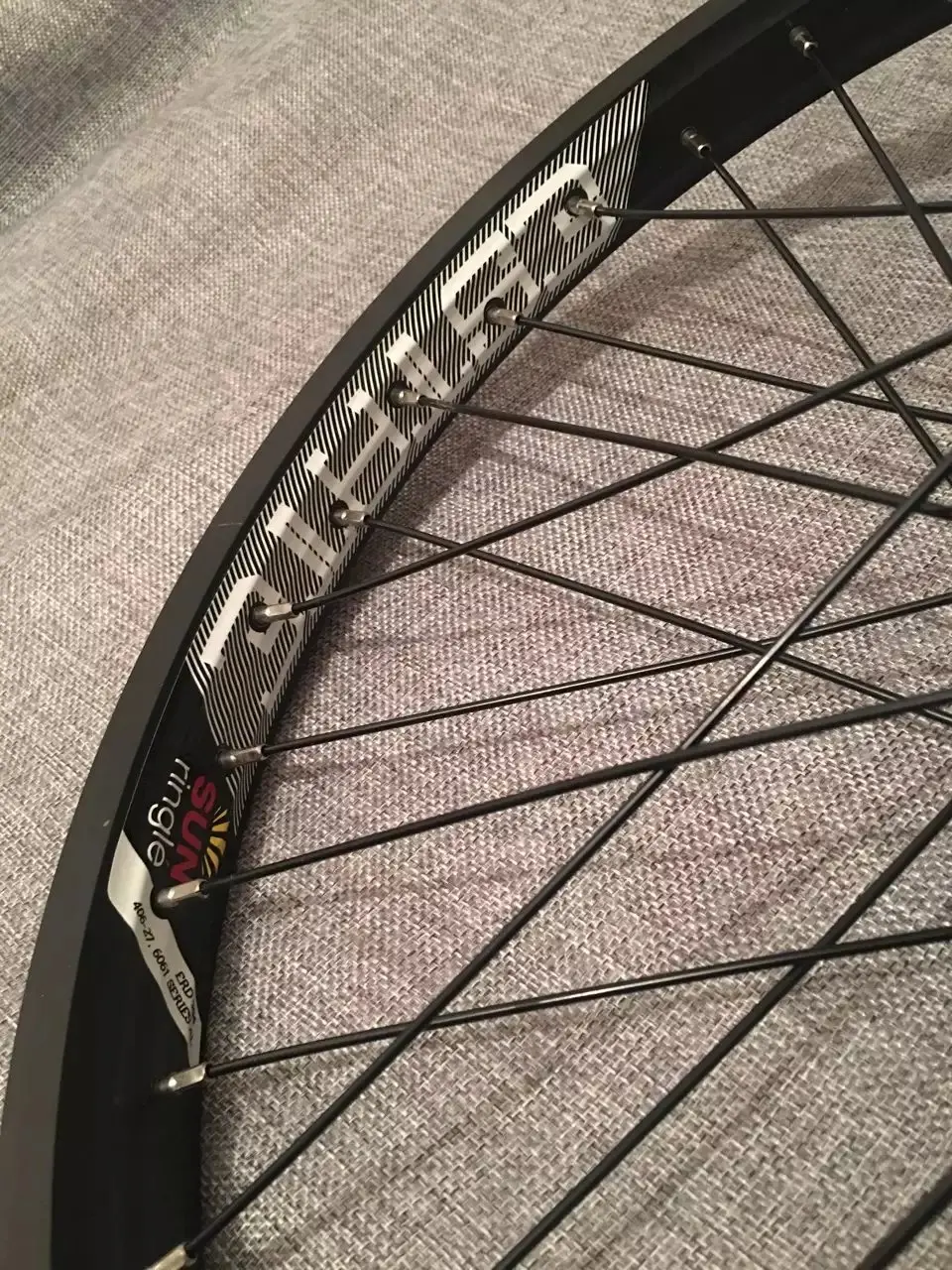 Cheap SUN x Wise BMX wheels  36h ball bearings bmx hubs & double wall bmx rims 3