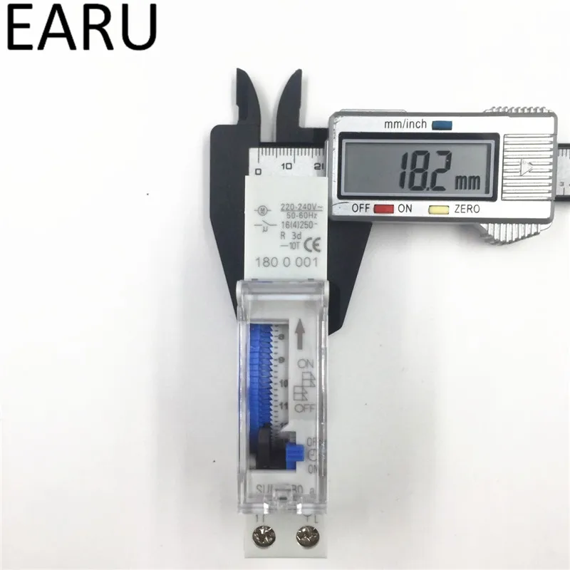 SUL180a 15 минут программируемый din-рейка аналоговый таймер механический переключатель AC 220 В реле времени Авто Управление лидер продаж