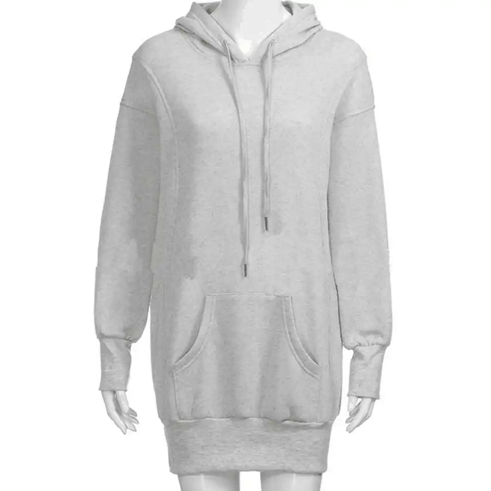 plain sweatshirt dress
