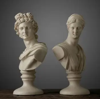 

Creative resin abstract Character avatar figurines vintage Venus statue home decor office crafts room decoration objects