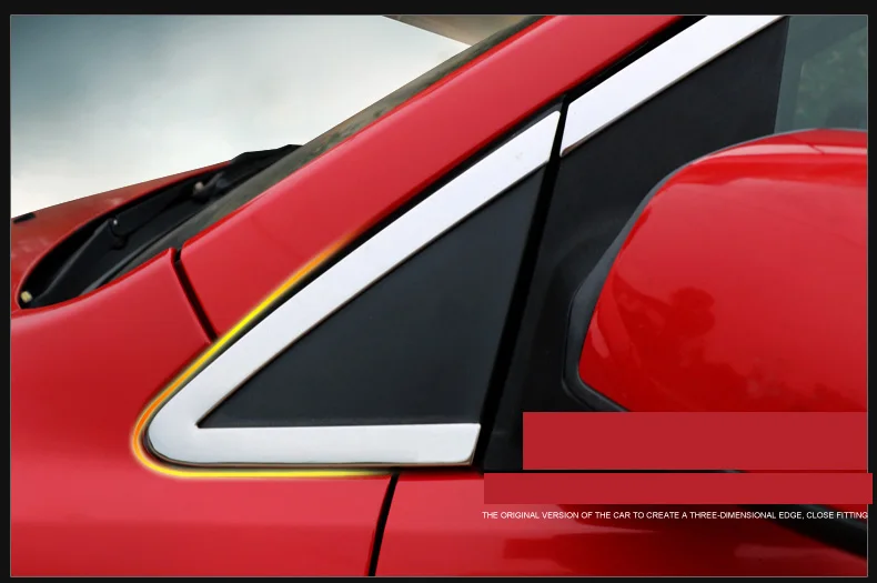Нержавеющая сталь снаружи подоконник крышка планки для volkswagen golf mk7 2013 Гольф 7 автомобильные аксессуары