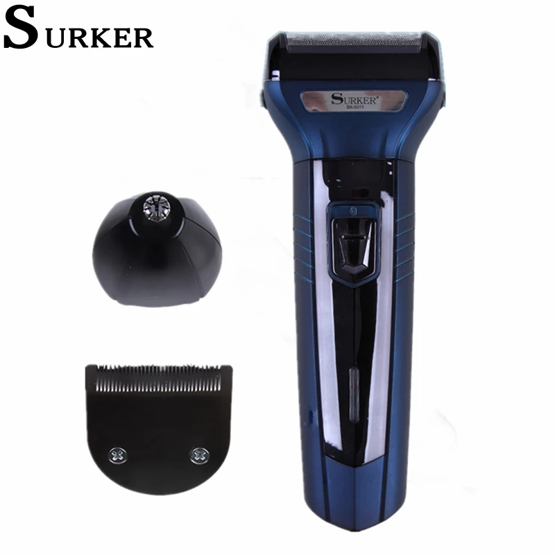 Surker электробритва для Для мужчин быстрая USB Перезаряжаемые IPX5 Водонепроницаемый
