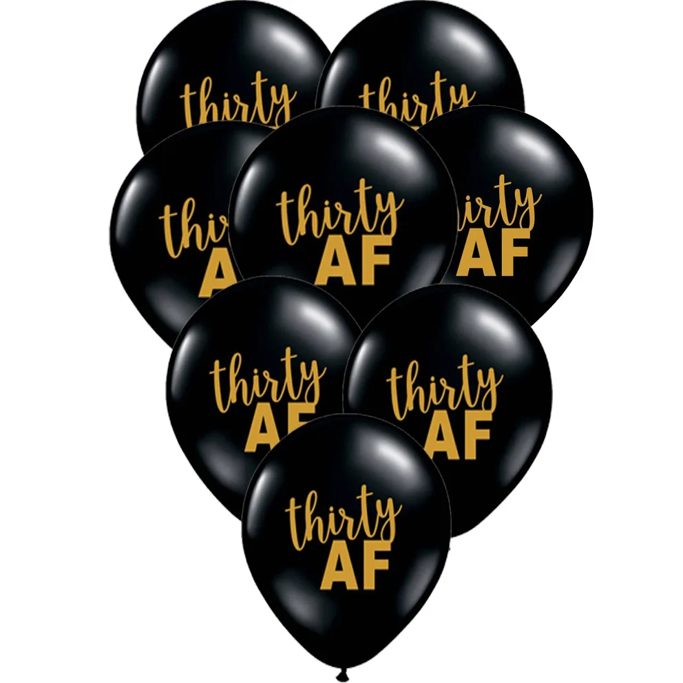 10 шт. 30 лет воздушные шары для вечеринки на день рождения украшения свадебной