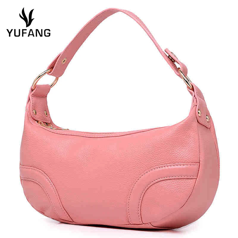

YUFANG Genuine Leather Shoulder Bag Women Brand Real Cowskin Messenger Bag Female Daily Handbag Mini Crossbody Bag Ladies