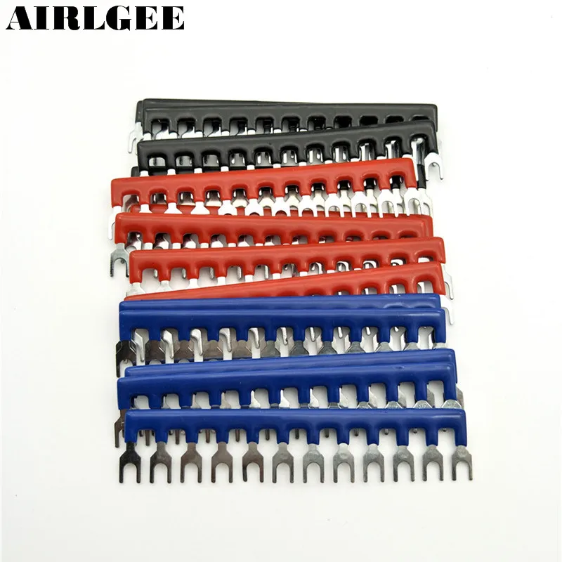 Buy 15pcs 400V 10A Fork Shape Pre Insulated 12Position