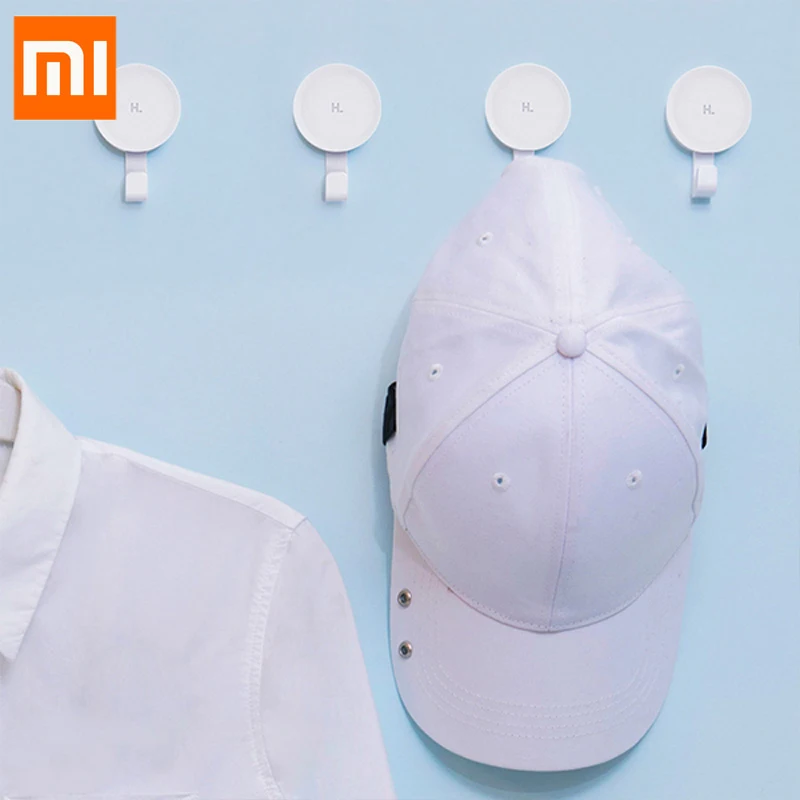 6 шт./лот Xiaomi Mijia счастливой жизни небольшой крюк HL повышенной клейкости выдержать 3 кг вес для кухня спальня ванная комната