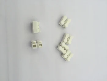 

100 pcs New Design 2pin Spring Cable Clip Spring Connector LED Strip Light Wire Connecting No Welding No Screws for LED Strip
