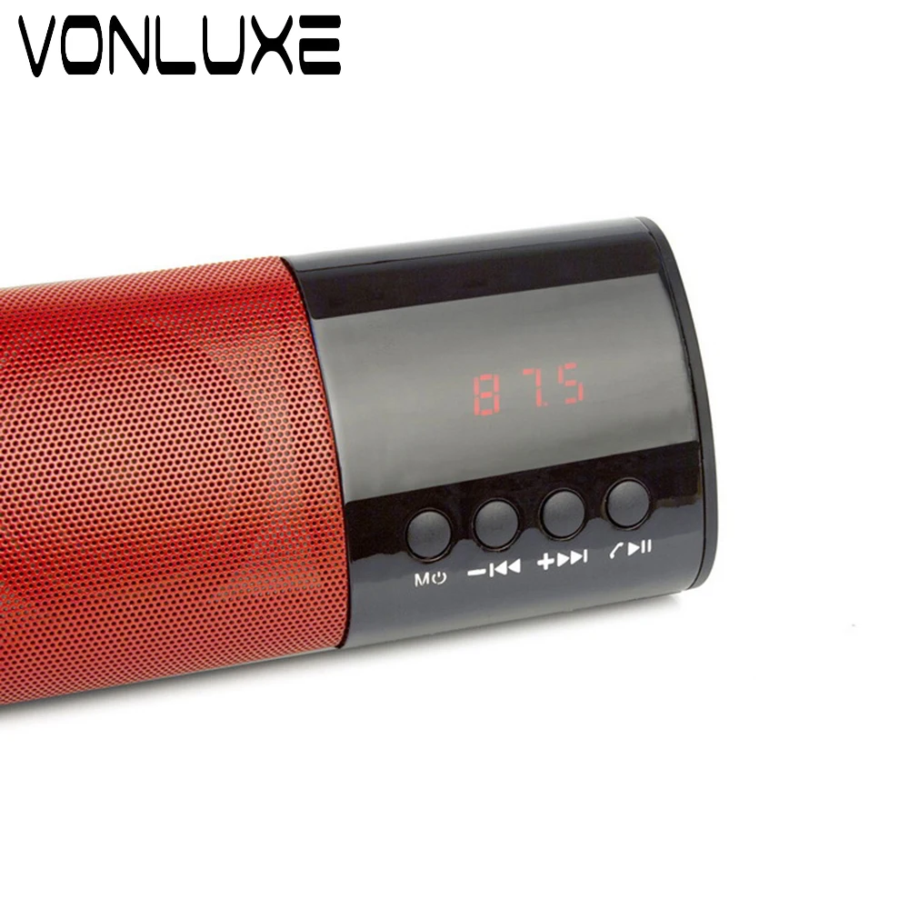 Музыкальный центр HiFi беспроводной динамик Bluetooth стерео super bass 10 Вт большая