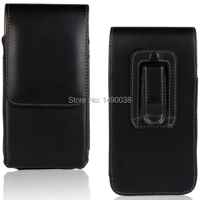 Fashion Mobile Phone Case Belt Clip Holster PU Leather Pouch Case Cover
