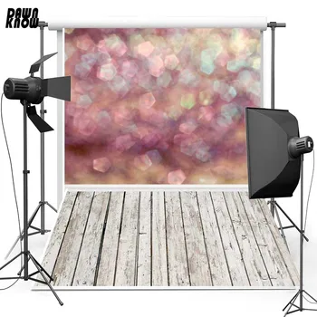 

DAWNKNOW Pink Shimmer Wall New Fabric Flannel Photography Background For Kids Floor Vinyl Backdrop For Wedding Photo Studio F496