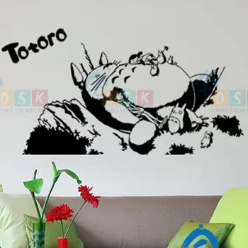 

Totoro Wall Decal Vinyl Wall Stickers Decal Decor Home Decorative Decoration Anime Totoro Car Sticker