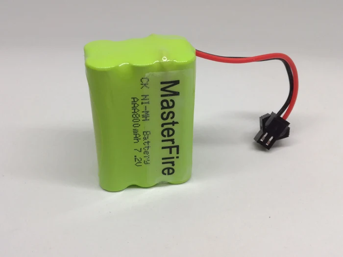 

MasterFire 4PACK/LOT Brand New 7.2V AAA 800mAh Ni-Mh Battery Rechargeable NiMH Batteries Pack Free Shipping