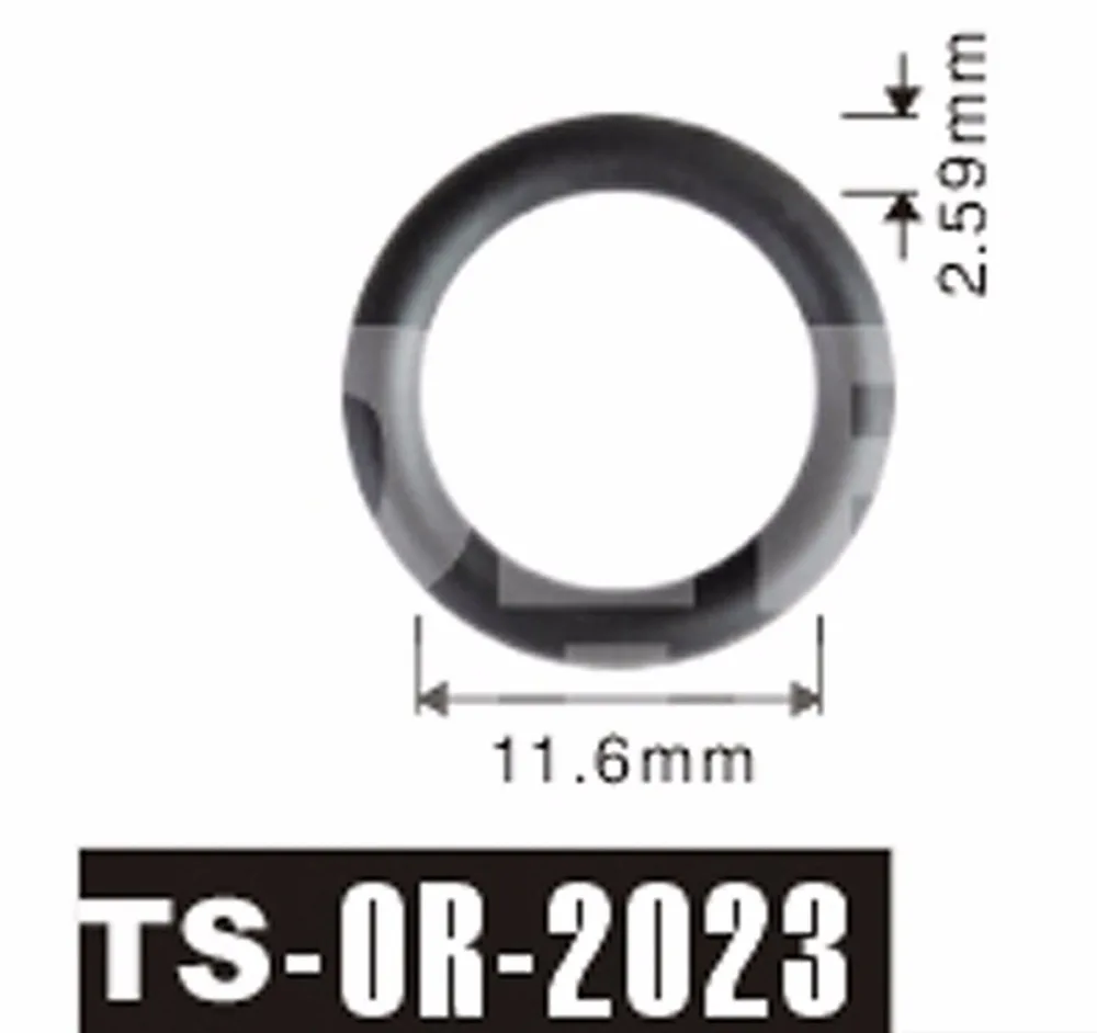 10-INJECTOR RUBBER O-RINGS-TS2023