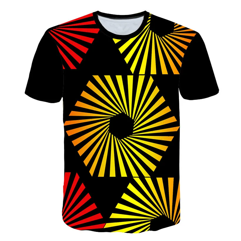 2018 New Arrival Hot Sale Male/Female 3d t shirt Men Fashion Diamond print For Birthday Present Plus Size | Мужская одежда