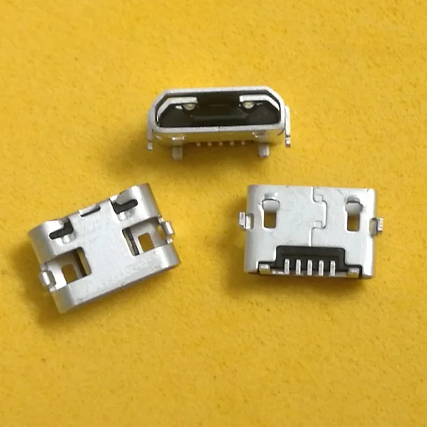 50 шт. для Alcatel POP 2 OT 5042 Mini Micro USB jack DC разъем зарядки питания док станция 5 pin замена