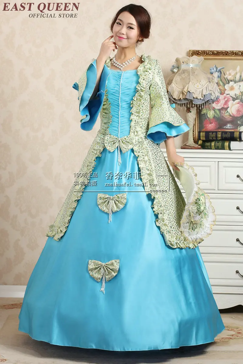 Платье 18-го века, средний современный праздник Ренессанса, карнавальный костюм, платье, готические вечерние платья принцессы, платья KK1862