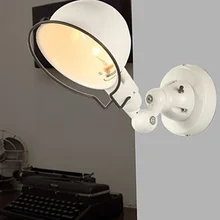 Винтажный настенный светильник Эдисона, промышленный механический кронштейн, французский настенный светильник Jielde, Reminisce, выдвижной черный/белый светильник