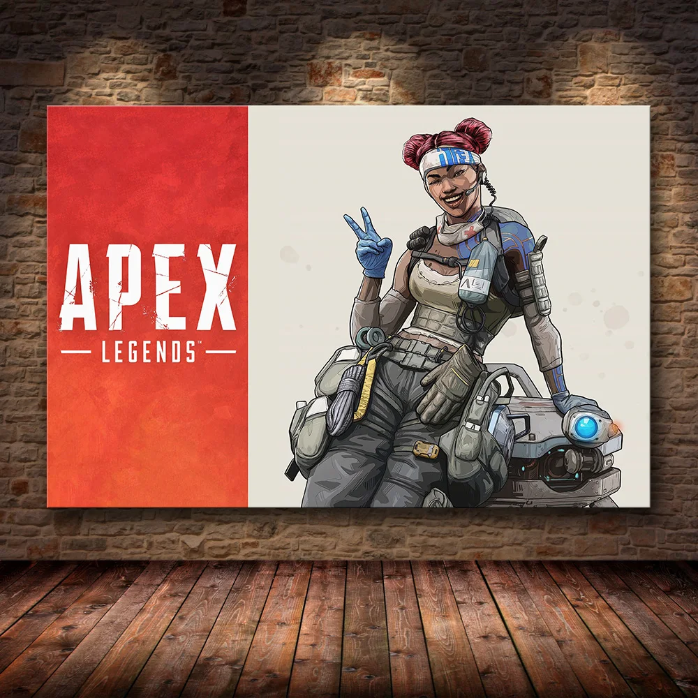 Без рамки игра Плакат Украшение картина из Apex легенды на HD холст картина искусство плакаты и принты - Цвет: 09