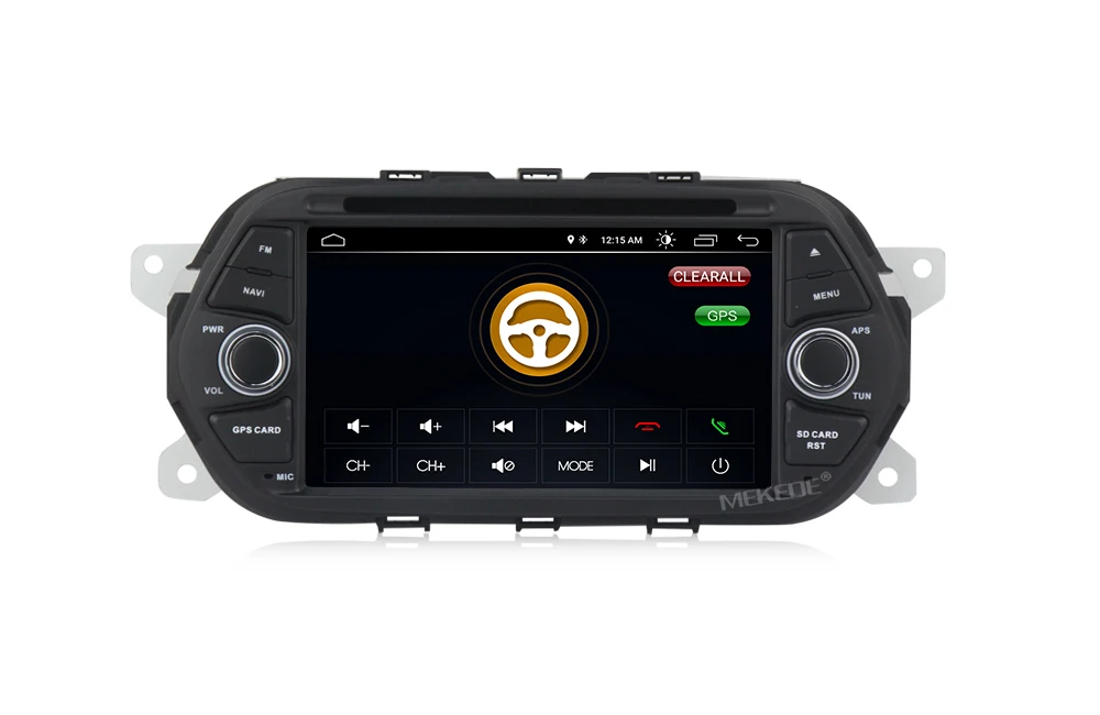 Perfect MEKEDE Android 8.1 Car Multimedia  DVD Radio Player  for FIAT TIPO EGEA 2015 -2017 with BT Wifi GPS navigation audio radio 4