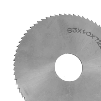 

Promotion! 2.5" Diameter 72T HSS Steel Round Slitting Saw Cutter