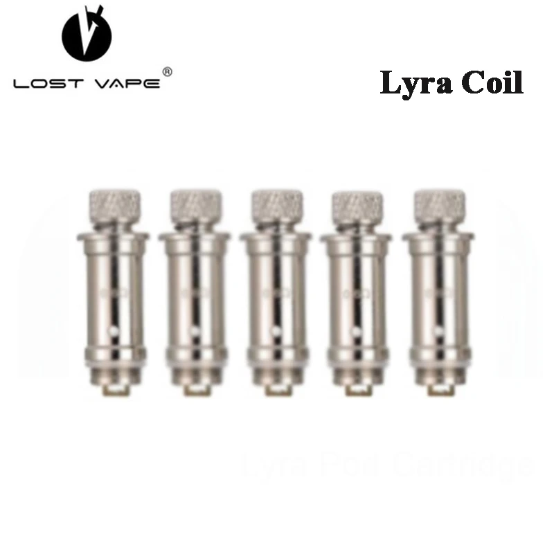 5 шт./лот катушка Lost Vape Lyra 0 6ом сетчатая катушка/1 2 Ом Обычная для LostVape картридж Pod