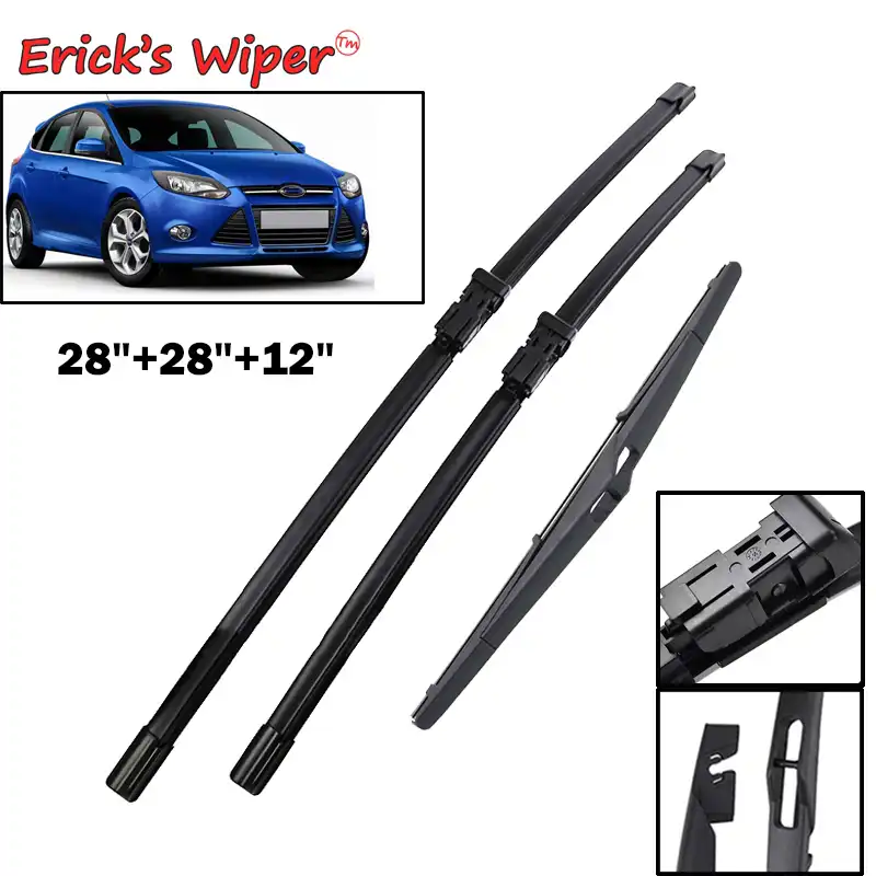 Wiper Blades For Ford Ecosport 2013onwards Rubber Front And Rear Windshield Auto Windscreen Glasses Wipers Car Accessories Wiper Blade Rear Windshieldwiper Car Aliexpress