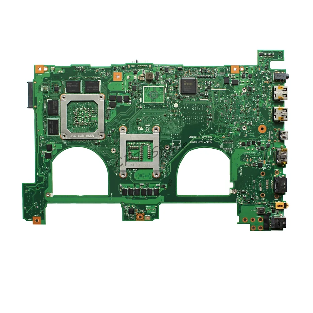 N550JV اللوحة الأم ل ASUS N550JK N550JV اللوحة المحمول REV2.0 i7-4700HQ CPU GT750M 2G DDR3L HM86 اللوحة 100% اختبار