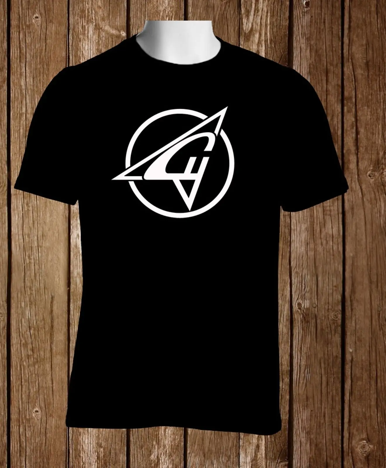 Sukhoi Logo Black T-shirt Men's Black Tshirt S to 3XL
