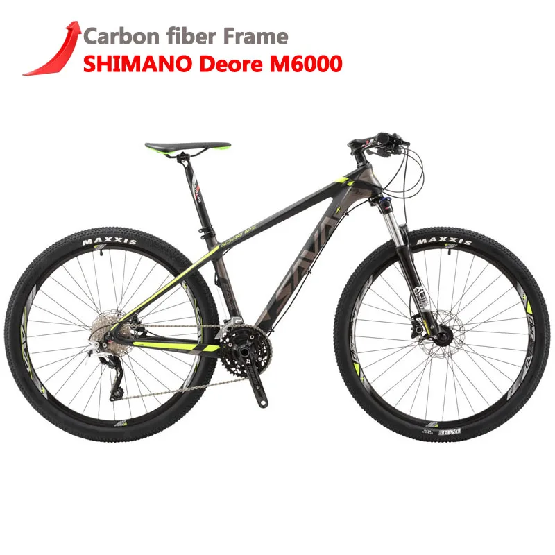

SAVA mountain bike Carbon Mountain Bike mtb 29/27.5 DECK300 mtb Mountianbike Bicycle with SHIMANO DEORE bicicleta de montana