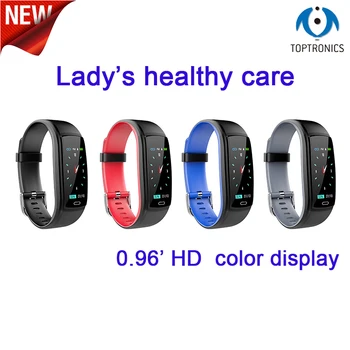 

Women Smart Bracelet Waterproof Heart Rate Monitor Pulsometer Blood Pressure Fitness Tracker Smart Wristband For Girlfriend Gift