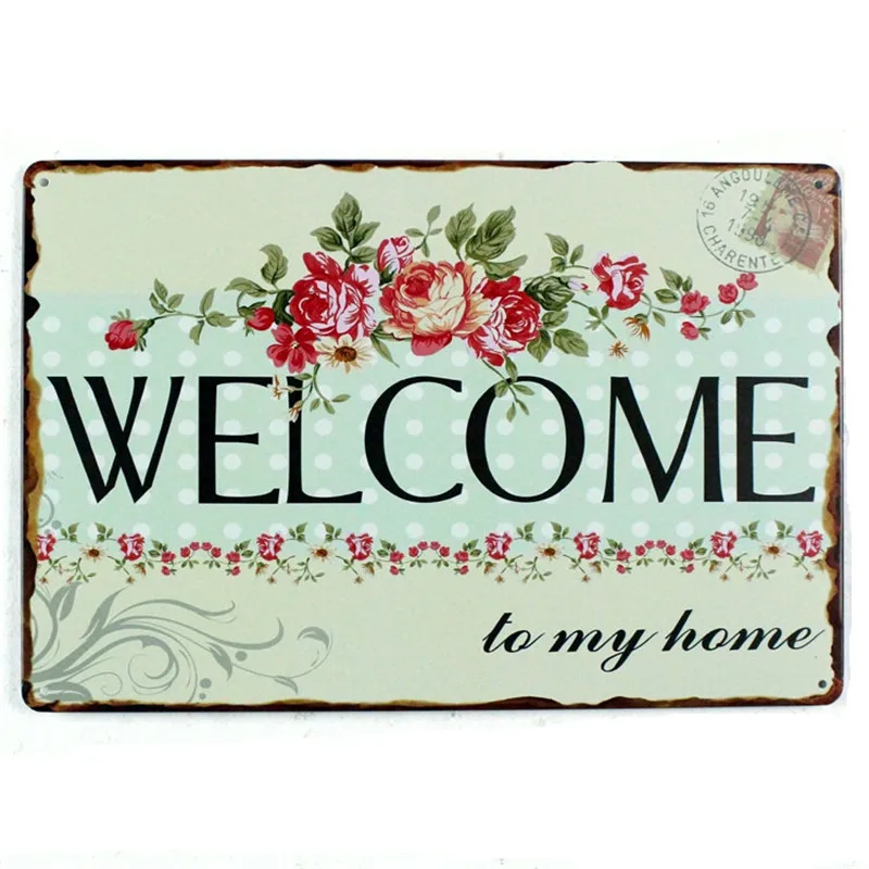 Buy to my home Vintage Home Decor 20*30 Retro