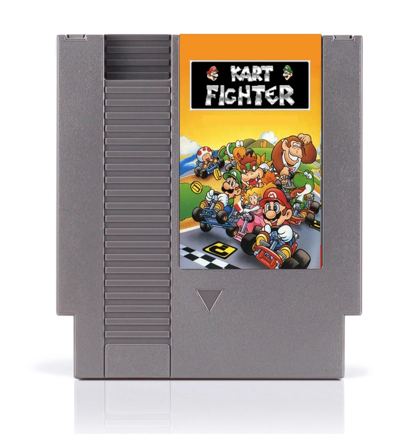 

Kart fighter 8 Bit Game Card for 72 Pins Game Player