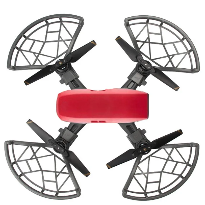 4 шт. реквизит Пропеллер Защита бампера лезвие Крушение протектор для DJI Spark Drone Jul18 профессиональная заводская цена Прямая