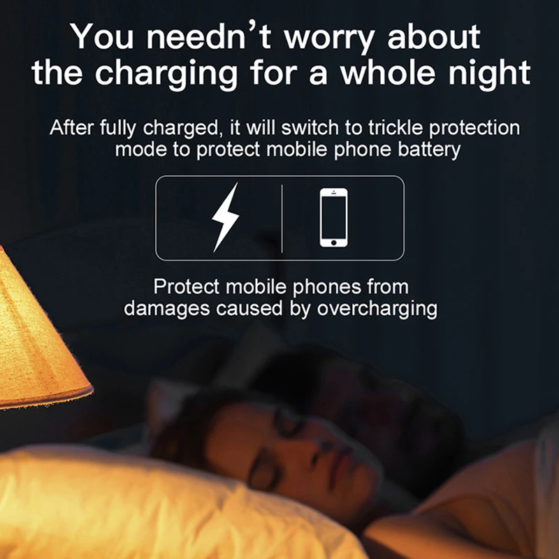 Baseus LED Digital Display Wireless Charger for iPhone X XR XS Max 8 Qi Wireless Fast Charger for Samsung Galaxy S10 Huawei P30