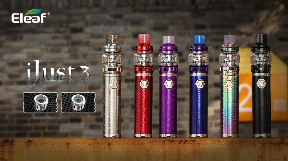 Склад Eleaf iJust 3 комплект с ELLO Duro World Cup 810 капельный наконечник HW-M/HW-N встроенный 3000 мАч электронная сигарета