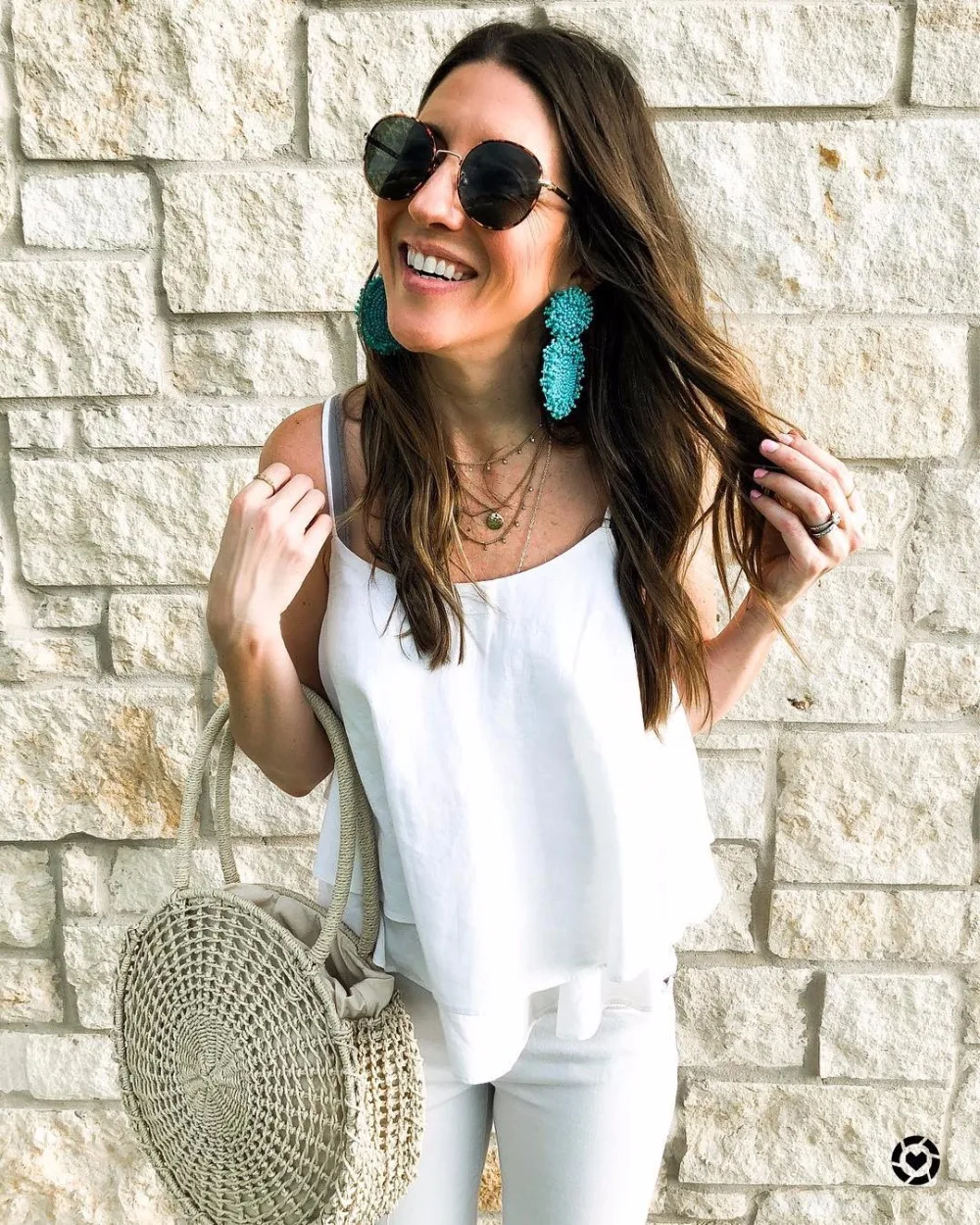 Dvacaman Boho Ethnic Large Tassel Fringe Earrings 2019 Handmade Big Beads Statement Earrings Party Dangle Drop Earrings Gift A33