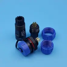 Wasserdichten Stecker SP13 13 мм, для 2, 3, 4, 5, 6, 7Pin IP68 Kabel Stecker Und Buchse Luftfahrt Stecker SP1310 Мощность Draht ка